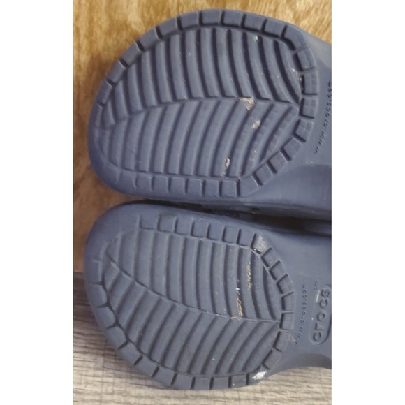 Crocs Baya Clog Shoes Toddler Size 8 Navy - Picture 8 of 11